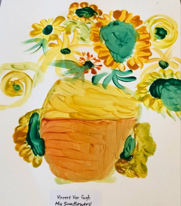 Sunflowers by Vincent Van Gogh