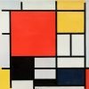 Geometric Forms by Piet Mondrian